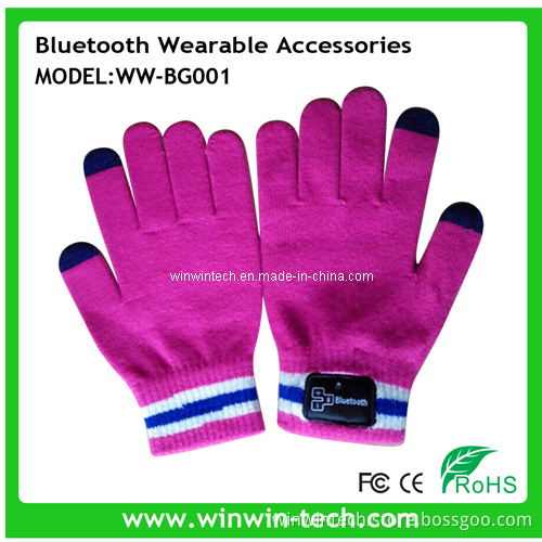 Touch Screen Smartphone Used Bluetooth Talking Gloves